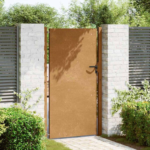 vidaXL Puutarhaportti 100x175 cm Corten-ter&auml;s