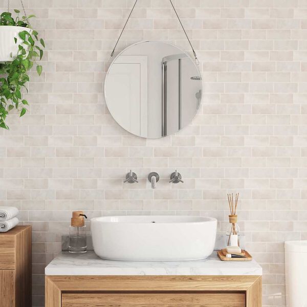 vidaXL Metrolaatta 10 pcs Beige marmori 29.4 x 21.4 cm