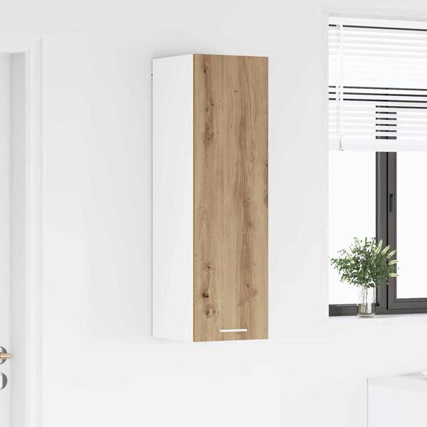 vidaXL Henkarikaappi Artisan tammi 30 x 31 x 100 cm Tekninen puu