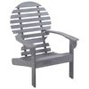 vidaXL Adirondack-tuoli t&auml;ysi akaasiapuu harmaa