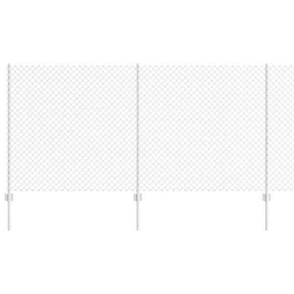 vidaXL Aita ja Tuki Hopea 1,2 x 10 m Ter&auml;s