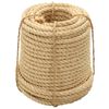 vidaXL Köysi 100 % Sisal 12 mm 100 m