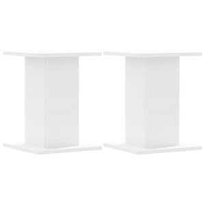 vidaXL Kasvitelineet 2 kpl valkoinen 30x30x40 cm tekninen puu