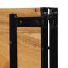 vidaXL s&auml;ngynp&auml;&auml;ty 180 cm t&auml;ysi akasiapuu ja rauta