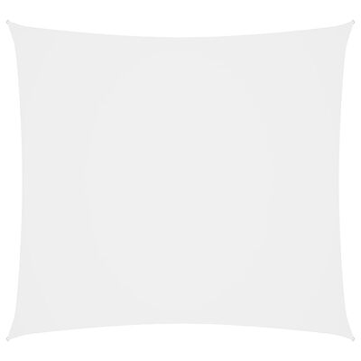 vidaXL Aurinkopurje Oxford-kangas neliö 4,5x4,5 m valkoinen
