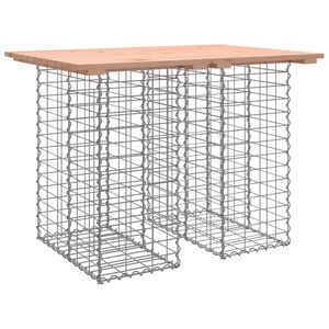 vidaXL Puutarhap&ouml;yt&auml; gabionkuvio 100x70x72 cm t&auml;yspuu Douglas