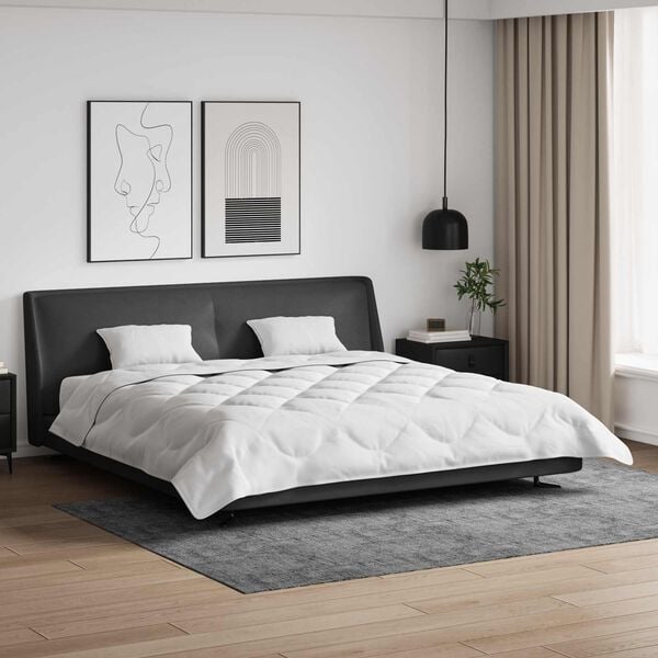 vidaXL Peitto tyynyll&auml; 3 pcs Valkoinen Mikrokuitu