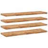 vidaXL Kelluvat hyllyt 4 kpl 160x40x4 cm &ouml;ljytty t&auml;ysi akasiapuu