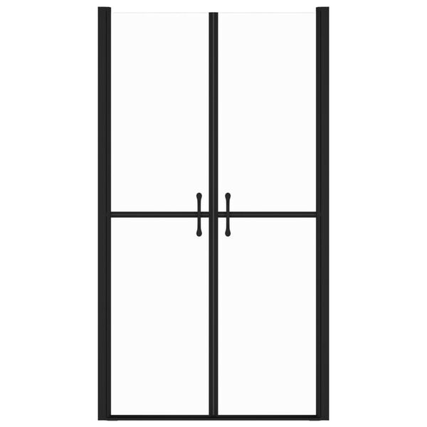 vidaXL Suihkuovi kirkas ESG (93-96)x190 cm