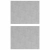vidaXL Portaan askelma 2 kpl 50 x 40 cm Hopea Alumiini Suorakaide