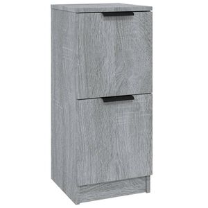 vidaXL Senkki harmaa Sonoma 30x30x70 cm tekninen puu