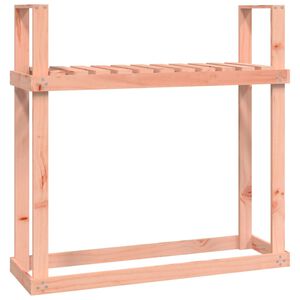 vidaXL Polttopuuteline 110x35x108,5 cm t&auml;ysi douglaskuusi