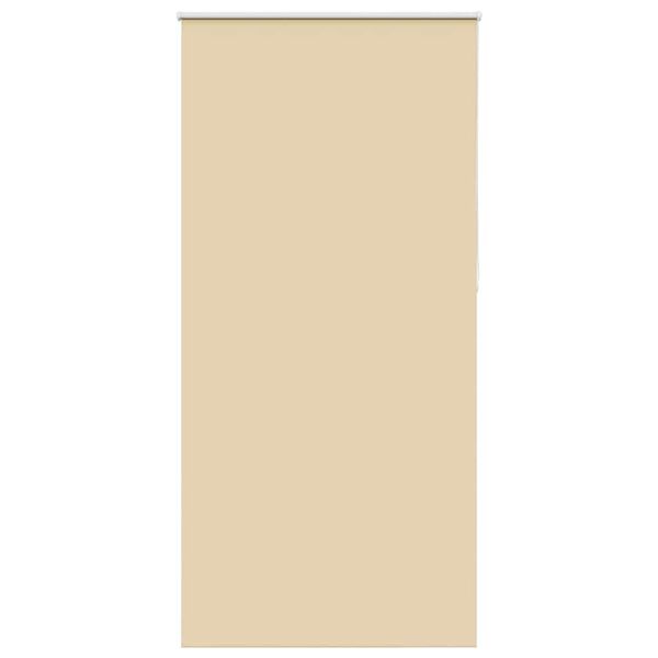 vidaXL Rullaverho Blackout Beige 95x210 cm Kankaan leveys 90,7 cm