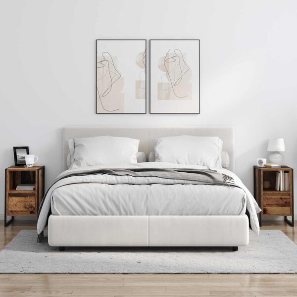 vidaXL Y&ouml;p&ouml;yt&auml; Vanha Puu 39,5 x 30 x 50 cm Tekninen puu