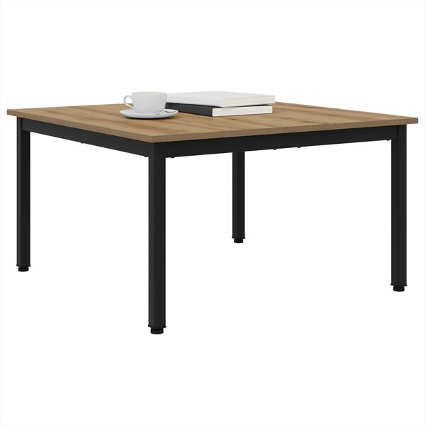 vidaXL Sohvap&ouml;yt&auml; Taidekoivu 80 x 80 x 45 cm Tekninen puu