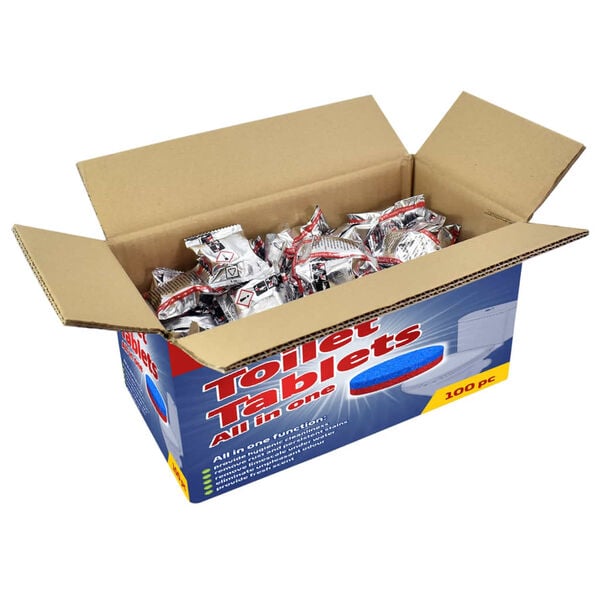 vidaXL WC-puhdistustabletit 100 kpl pisuaarin puhdistusaine