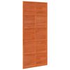 vidaXL Ladon Ovi Vahanruskea 90 x 208 cm T&auml;ysi m&auml;nty