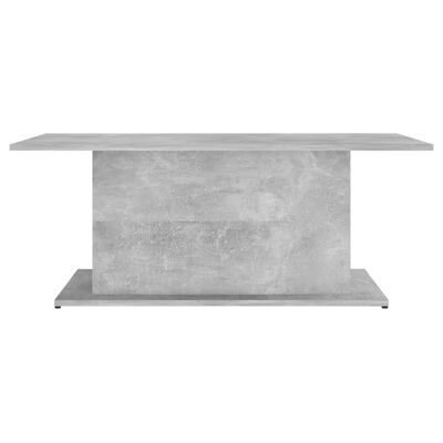 vidaXL Sohvapöytä betoninharmaa 102x55,5x40 cm lastulevy