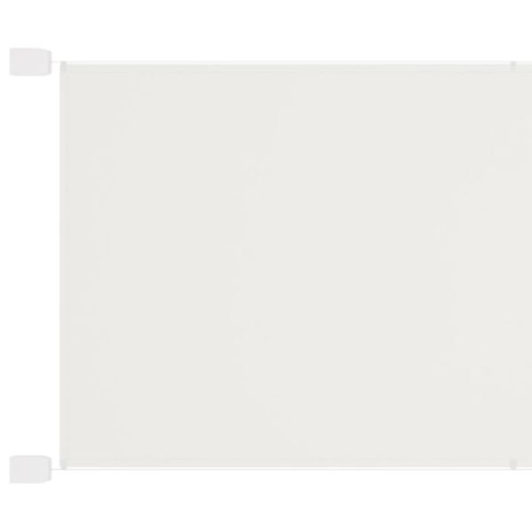 14150 vidaXL Pystymarkiisi valkoinen 140x420 cm Oxford kangas
