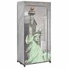 vidaXL Vaatekaappi New York 75x45x160 cm kangas