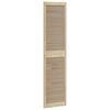 vidaXL Kaapin ovi Luonnollinen 201 x 2,1 x 49,5 cm Massiivinen m&auml;nty