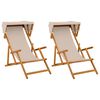 vidaXL Laituri 2 pcs 3 Sijainti Tihe&auml; Eukalyptuspuu Beige