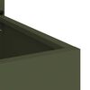 vidaXL Puutarhan yksityisyyden verho Oliivinvihreä 50 x 140 cm
