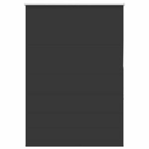 vidaXL Rullaverho Blackout Musta 105x150 cm Kankaan leveys 100,7 cm