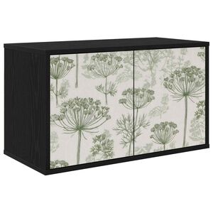 vidaXL Sein&auml;lle kiinnitett&auml;v&auml; TV-kaapisto GOTHA 69 x 33 x 40 cm