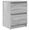 vidaXL TV-taso harmaa Sonoma-kuvio 40x35x54 cm tekopuu