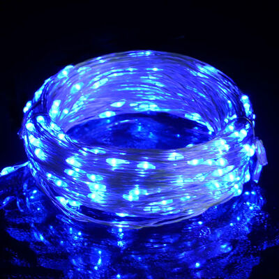 vidaXL LED-valonauha 300 LED-valoa sininen 30 m