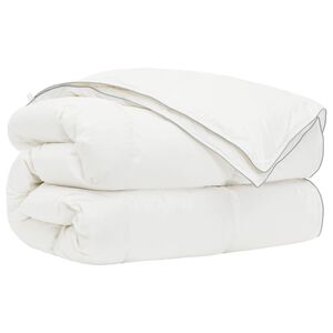 vidaXL Peitto FULDA 5FT King Size 4 vuodenaikaa 310 GSM valkoinen