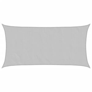 vidaXL Aurinkopurje vaaleanharmaa 3,5x2 m 100% Oxford polyesteri