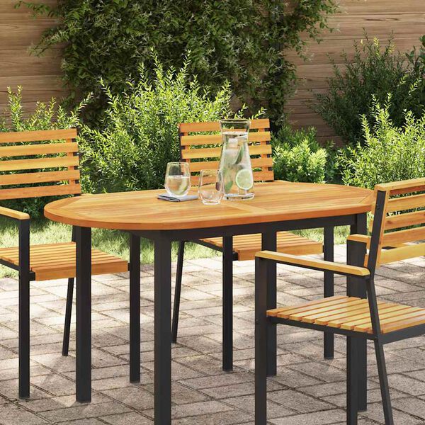 vidaXL P&ouml;yt&auml;levy &Ouml;ljyinen luonnollinen 120 x 70 x 2 cm Tihe&auml; akasiapuu