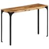 vidaXL Konsolip&ouml;yt&auml; ruskea 110x35x76 cm t&auml;ysi mangopuu ja rauta