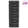 vidaXL Premium-pesupyyhkeet SOLUND 50 kpl Antrasiitti 30x30cm 600gsm