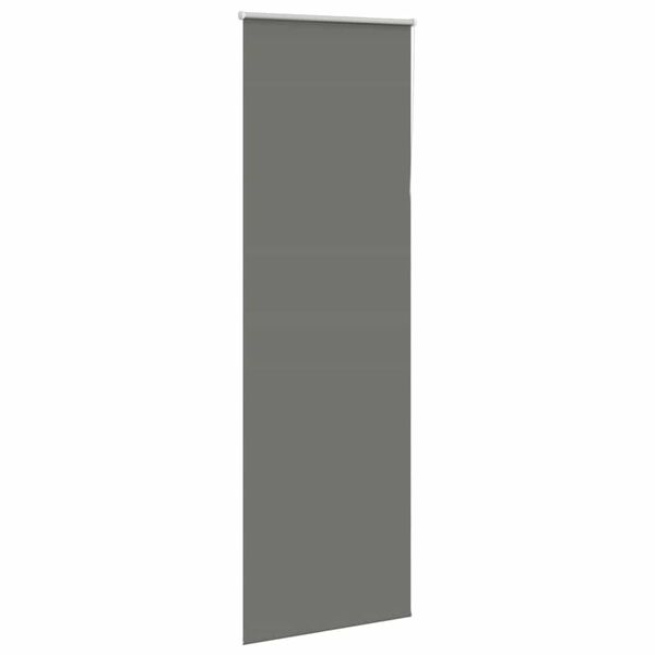 vidaXL Rullaverho Blackout harmaa 65x230 cm Kankaan leveys 60,7 cm