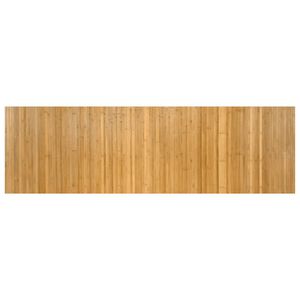 vidaXL Matto suorakaide luonnollinen 60x200 cm bambu