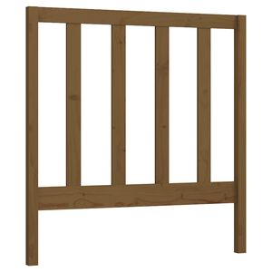 vidaXL S&auml;ngynp&auml;&auml;ty hunajanruskea 96x4x100 cm t&auml;ysi m&auml;nty