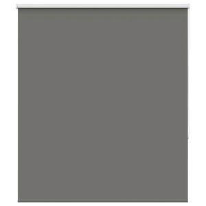 vidaXL Rullaverho Blackout harmaa 120x130 cm Kankaan leveys 116,6 cm