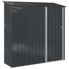 vidaXL Puutarhavajat Antrasiitti 203,5 x 73 x 200 cm Metalli