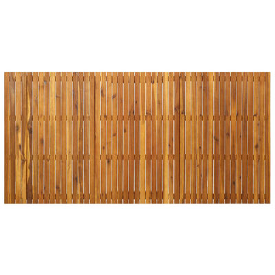vidaXL Puutarhapöytä 201,5x100x75 cm täysi akaasiapuu