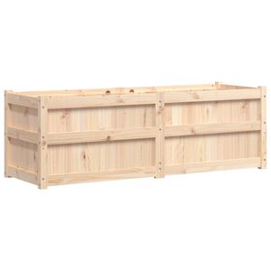 vidaXL Ulkokukkalaatikko 150x50x50 cm t&auml;ysi m&auml;nty