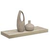 vidaXL Kelluva sein&auml;hylly tammi 60x23,5x3,8 cm MDF