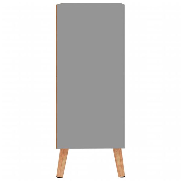 vidaXL Senkki harmaa 60x30x72 cm tekninen puu