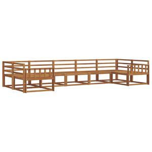 vidaXL Ulkosohvakokoelma 7 pcs Luonnollinen Tihe&auml; akasiapuu