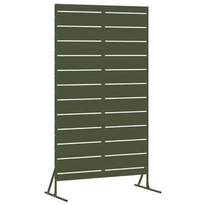 vidaXL Yksityisyysn&auml;ytt&ouml; 100 x 50 x 180 cm Ter&auml;s Oliivinvihre&auml;