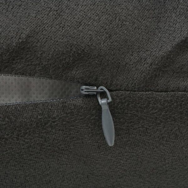 vidaXL Tyynynp&auml;&auml;llinen 4 kpl Keinomokka 40x40 cm Antrasiitti