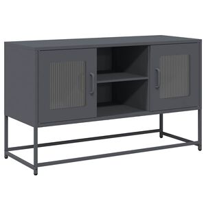 vidaXL TV-taso antrasiitti 100,5x39x60,5 cm ter&auml;s