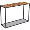 vidaXL Sivup&ouml;yt&auml; kierr&auml;tetty massiivipuu 110x35x76 cm